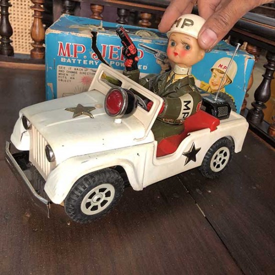 MP Jeep Antique toy