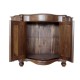 Antique Style Curved Wooden Sideboard