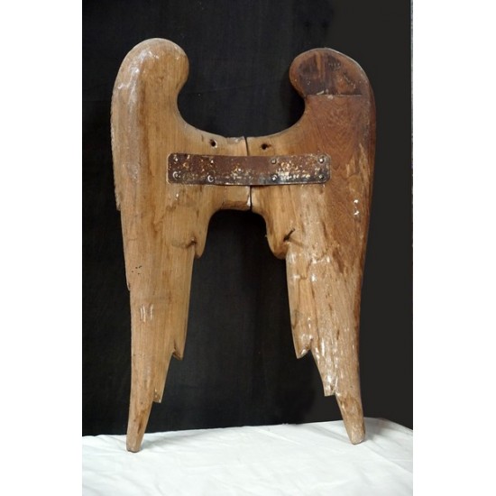 Antique wooden Angel Wings