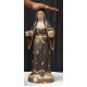 Antique wooden Saint Anne statue