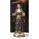 Antique wooden Saint Anne statue