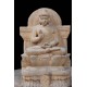 Antique Wooden Buddha Figure