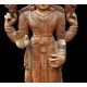 Antique Wooden Carved Lord Vishnu