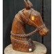 Antique Wooden Horse Head