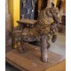 Antique Wooden horse Statue