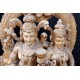 Hand Carved Antique Shiva and parvathi