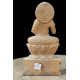 Wooden carved Buddha Statue