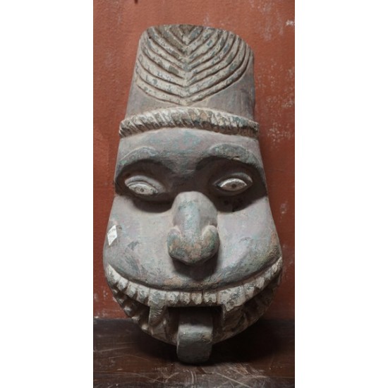 Antique Wooden Tribal Mask
