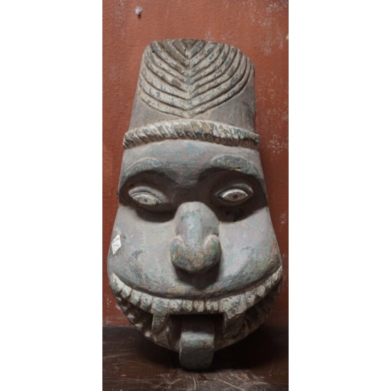 Antique Wooden Tribal Mask