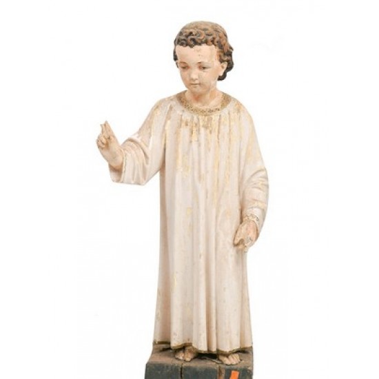 Antique Holy Family Statue