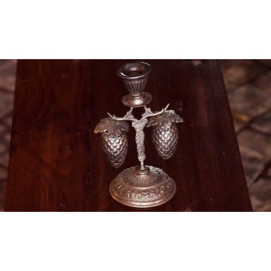Silver Carved Hanging Salt and Pepper Shakers