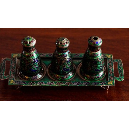 Silver Salt and Pepper Shakers