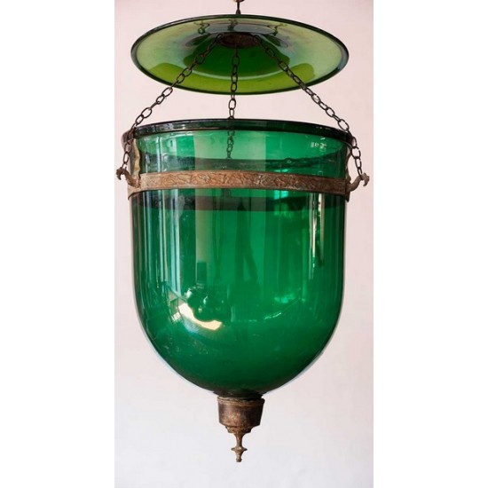 Green Ner Tamid Lamp