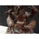 Antique Carved Rosewood Showpiece