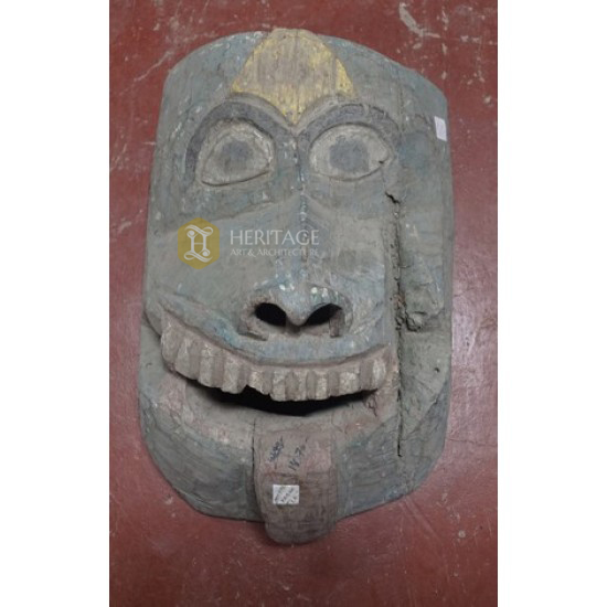 Antique Trabal Wooden Mask