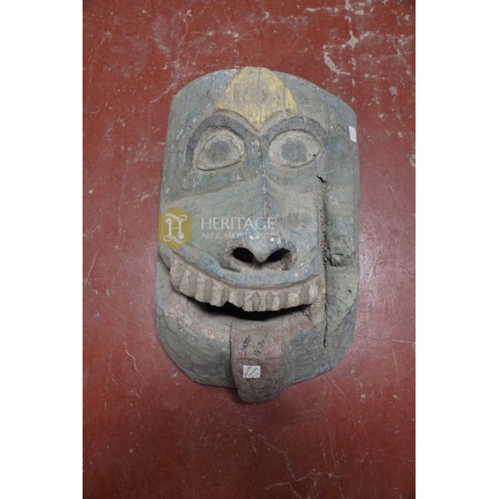 Antique Trabal Wooden Mask