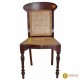 Cane and Rosewood Chair