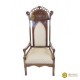 Medieval Style High King Chair