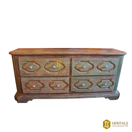 Antique Style Solid Wood Cabinet 