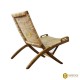 Cane Woven Foldable Easy Chair 