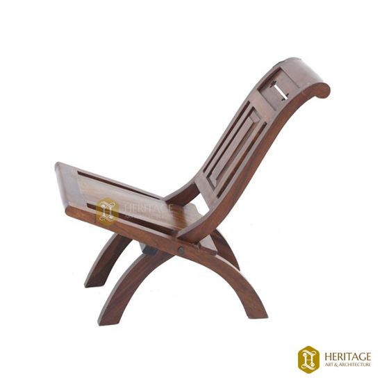 Wooden Foldable Low Chair