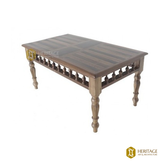 Vintage Style Wooden Coffee Table