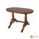 Oval Wooden Coffee Table
