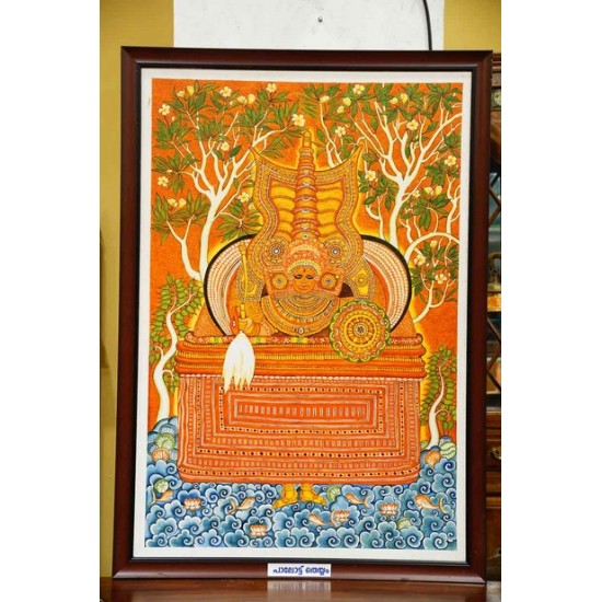 Palott theyyam mural painting