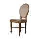 Royal Flower Carved Dining Chair