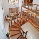 Wooden Curved Stairs 