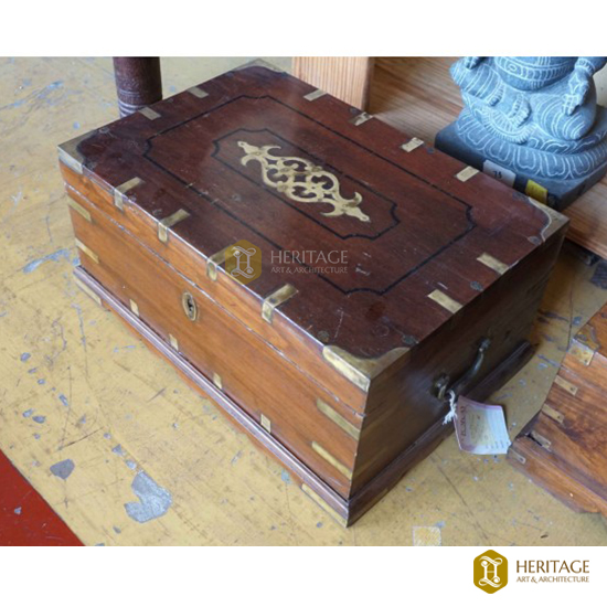 Vintage Solid Wooden Box