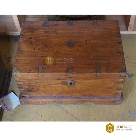 Wooden Box with Lock
