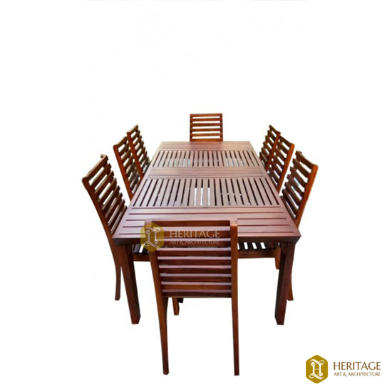 Travancore Style Traditional Dining Table Set