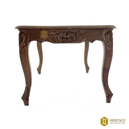 Antique Style Wooden Carved Table