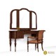 Elegant Wooden Dressing Table with Chair
