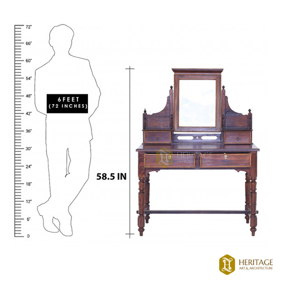 Rosewood Dressing Table
